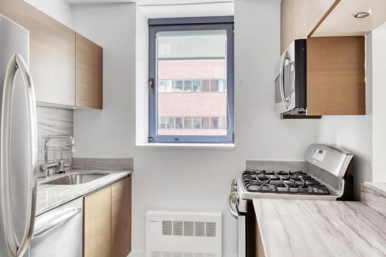 뉴욕 Midtown 1Br W Dm Elevator Gym Nr Times Sq Nyc-798 아파트 0*,