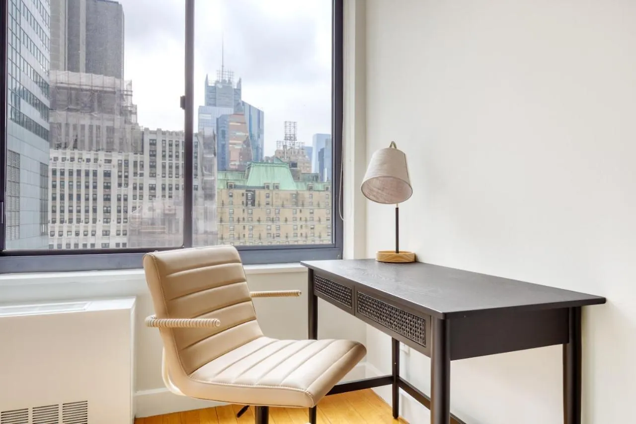 뉴욕 Midtown 1Br W Dm Elevator Gym Nr Times Sq Nyc-798 아파트
